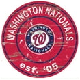 thumbnail image 1 of Washington Nationals 24'' Established Year Round Sign, 1 of 1