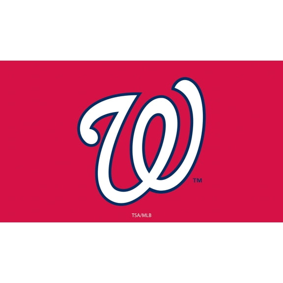 Washington Nationals 28" x 16" Logo Indoor/Outdoor Trapper Mat