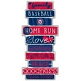 thumbnail image 1 of Washington Nationals 5'' x 24'' Celebrations Stack Sign, 1 of 1