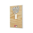 thumbnail image 1 of Washington Nationals Baseball Bat Design Single Toggle Light Switch Plate, 1 of 4
