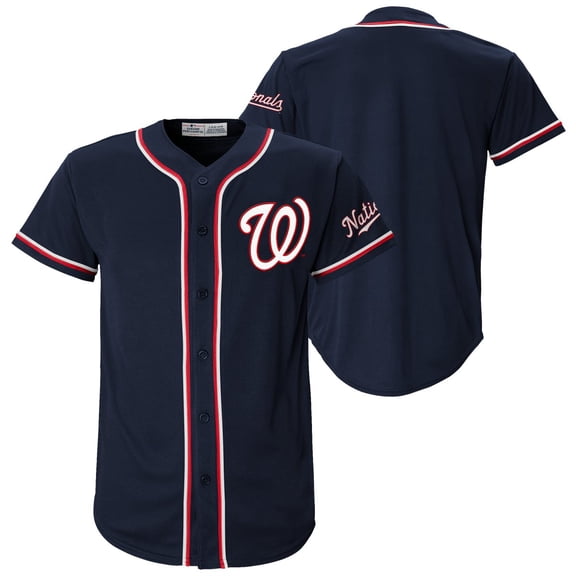 MLB Washington Nationals Youth Primary Color Synthetic Jersey