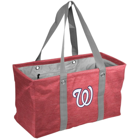 Washington Nationals Crosshatch Picnic Caddy Tote Bag