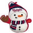 thumbnail image 1 of Washington Nationals Holiday Snowman Plushlete Pillow, 1 of 1