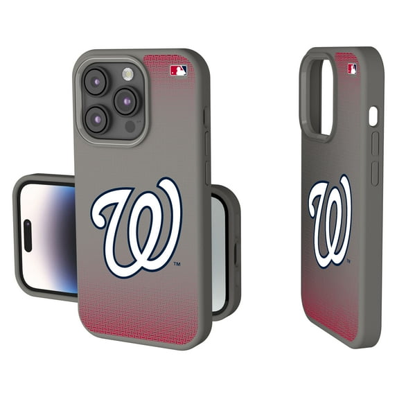 Washington Nationals Linen Logo iPhone Soft Touch Case