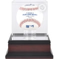 thumbnail image 1 of Washington Nationals Mahogany Baseball Logo Display Case, 1 of 1