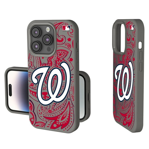 Washington Nationals Paisley iPhone Soft Touch Case