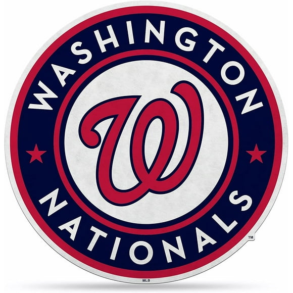 Washington Nationals Pennant Shape Cut Primary Logo Design