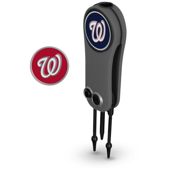 Washington Nationals Switchblade Repair Tool & Two Ball Markers