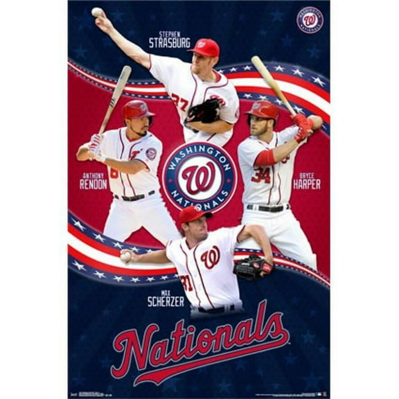 Washington Nationals - Team 15 Poster Print