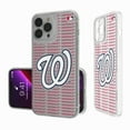 thumbnail image 1 of Washington Nationals Text Backdrop Clear iPhone Case, 1 of 7