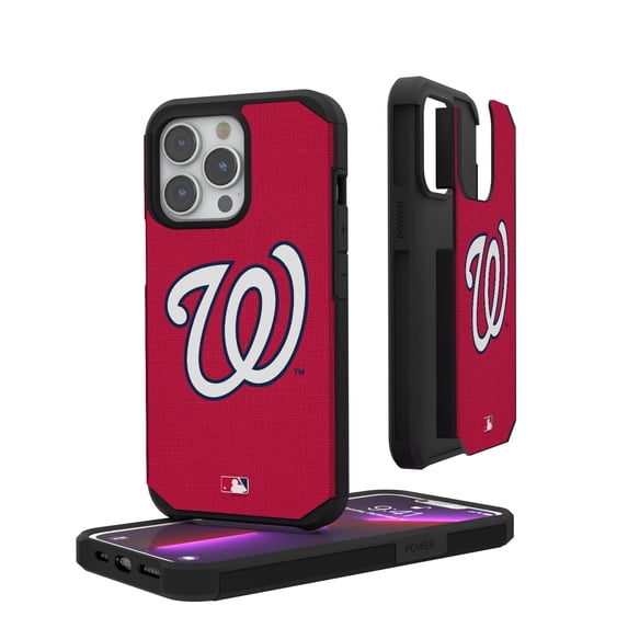 Washington Nationals iPhone Solid Design Rugged Case