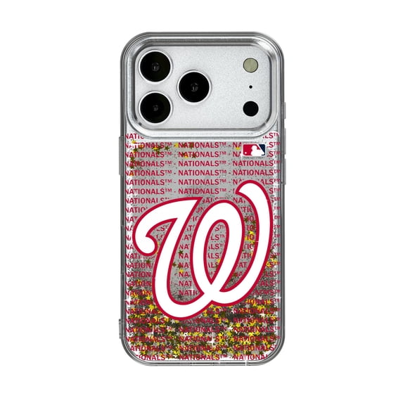 Washington Nationals iPhone Text Backdrop Design Case