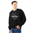 thumbnail image 1 of Washington Pacific Northwest Forest Unisex Plus Fleece Graphic Sweatshirt Brisco Brands 4X, 1 of 5