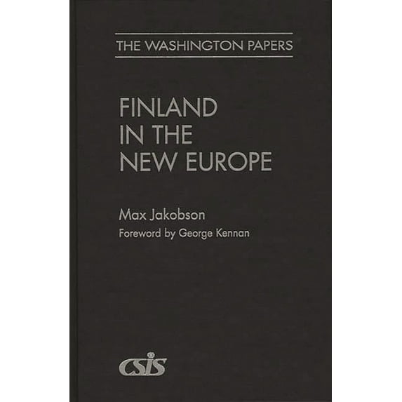 Washington Papers Finland in the New Europe, (Hardcover)