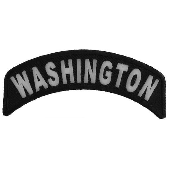 Washington Patch Iron on State Rocker