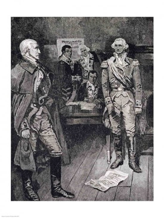 Washington Refusing a Dictatorship Canvas Art - Howard Pyle (24 x 36)