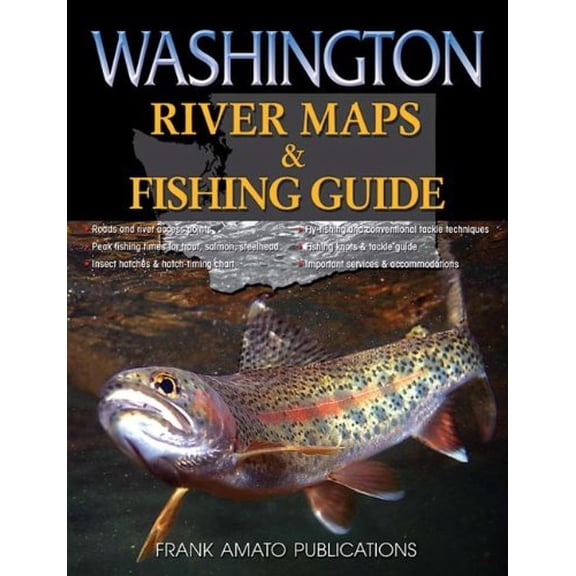 Pre-Owned Washington River Maps & Fishing Guide 2014