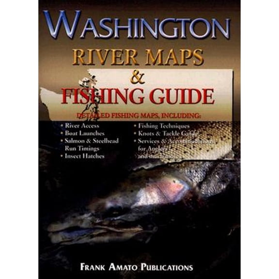Pre-Owned Washington River Maps & Fishing Guide (Paperback) 1571883673 9781571883674