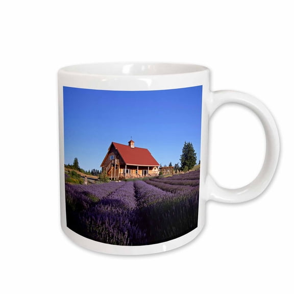 3drose, Washington, Sequim. Lavender Farm - Us48 Csl0144 - Charles Sleicher, 11oz Mug