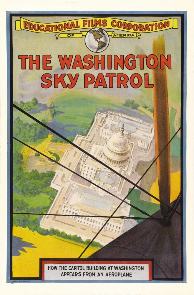 Washington Sky Patrol Canvas Art - (11 x 17)