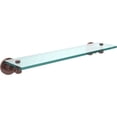 thumbnail image 1 of Washington Square Collection Glass Vanity Shelf with Beveled Edges - Antique Copper / 22 Inch, 1 of 3