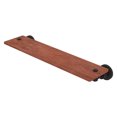 thumbnail image 1 of Washington Square Collection Solid IPE Ironwood Shelf - Oil Rubbed Bronze / 22 Inch, 1 of 6