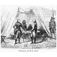 thumbnail image 1 of Washington & St. Pierre. Nyoung George Washington Meeting With French Military Commander Jacques Legardeur De, 1 of 3