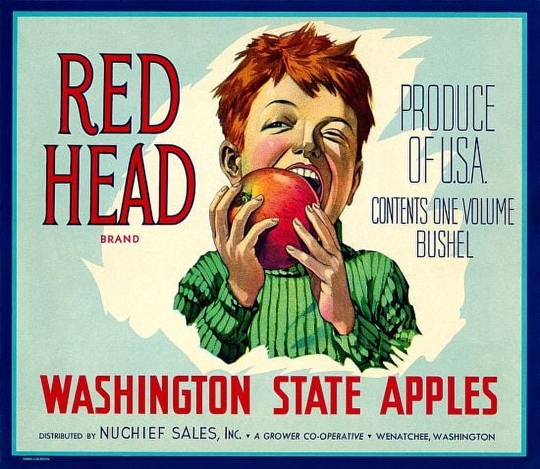 Washington State Apples label Canvas Art - (24 x 36)
