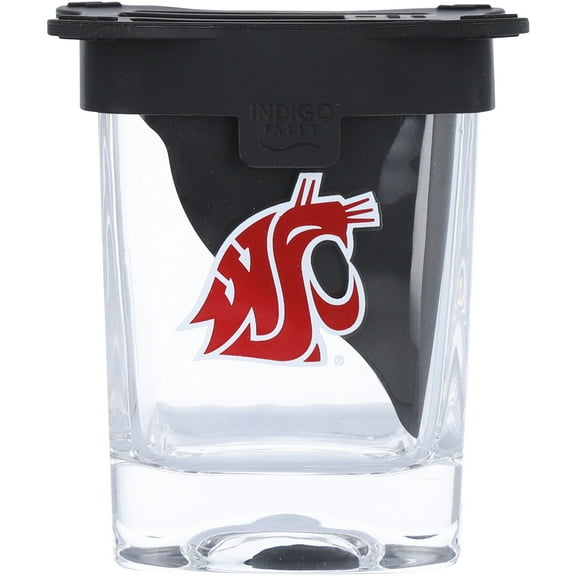 Washington State Cougars 10oz. Ice Wedge Glass