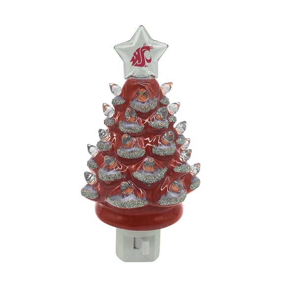 Washington State Cougars 6.5" Tree Night Lite