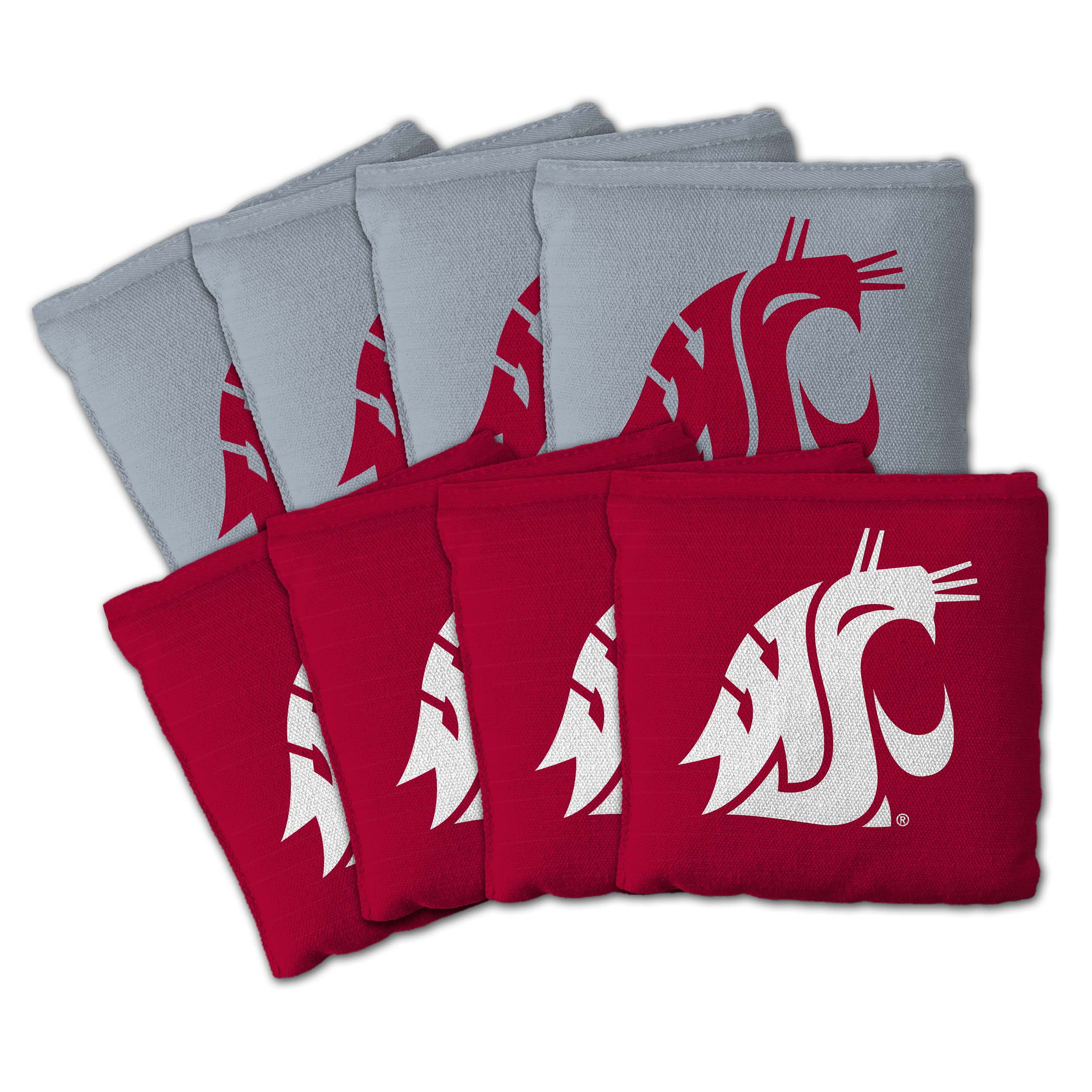 Washington State Cougars 8pk Licensed Cornhole Bags