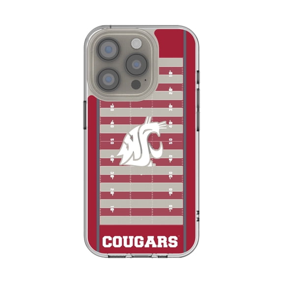 Washington State Cougars Clear Field iPhone Case