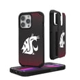 thumbnail image 1 of Washington State Cougars Linen Logo iPhone Rugged Case, 1 of 2