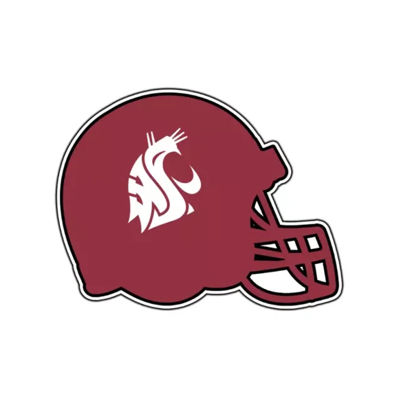 Washington State Cougars Logo #7 Waterproof Sticker Phone Decal Water Bottle Stickers Car Decals, Laptop Sticker