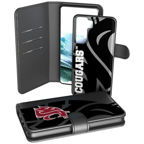 Washington State Cougars Samsung Galaxy Mono Tilt Wallet Case