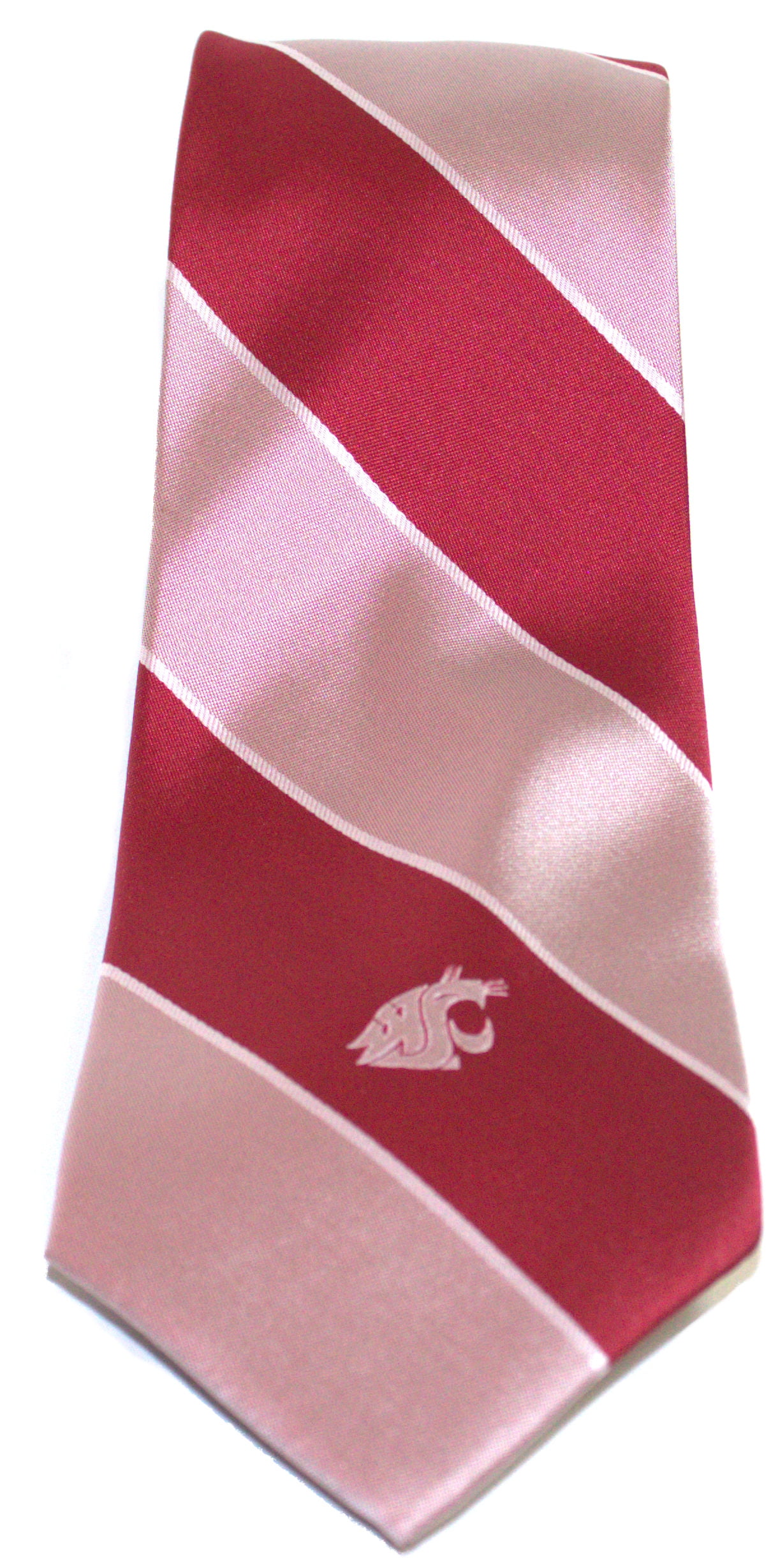 Washington State Cougars Stripe Necktie - Donegal Bay - Unisex - One Size