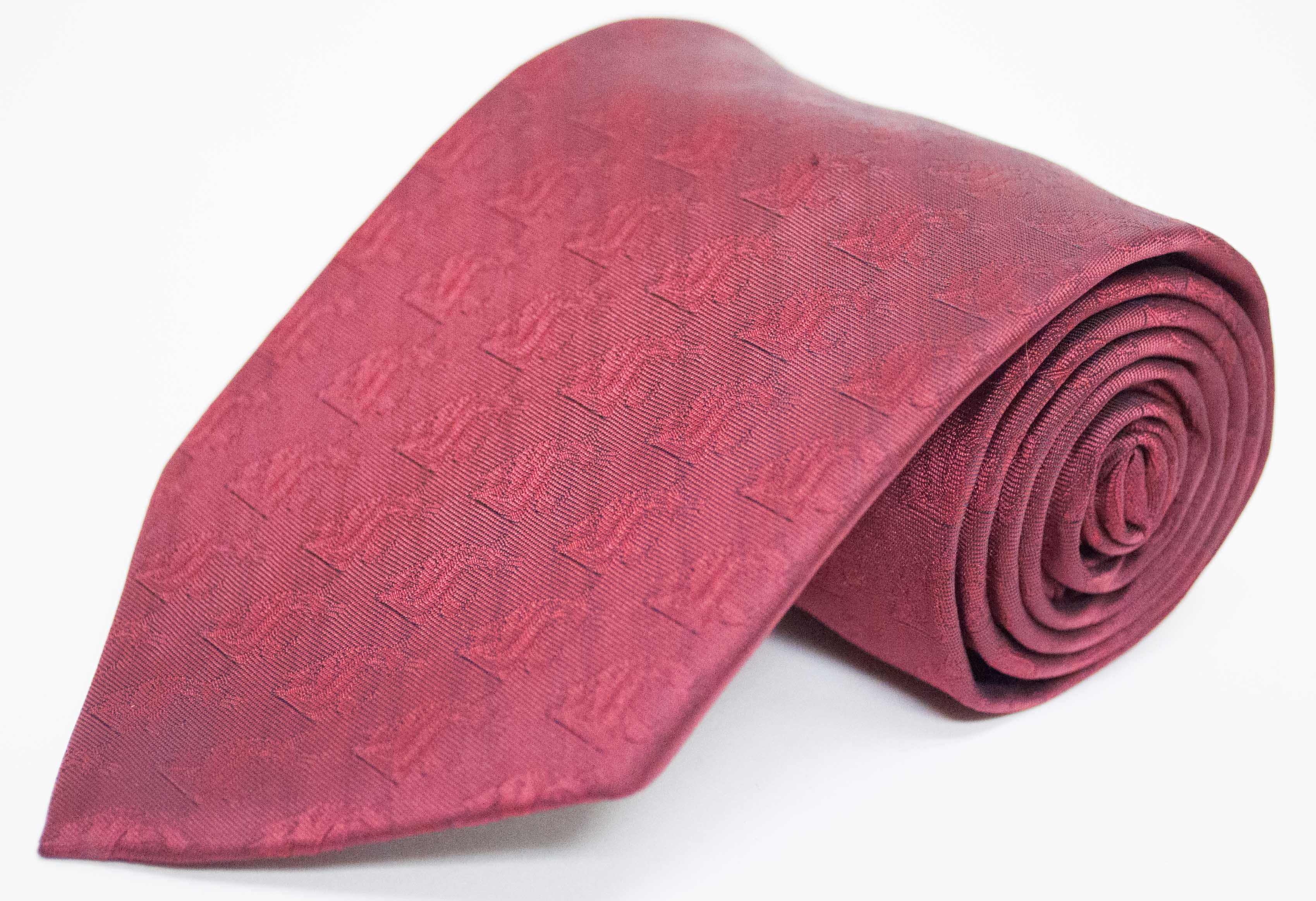 Washington State Cougars Tone on Tone Necktie - Donegal Bay - Unisex - One Size