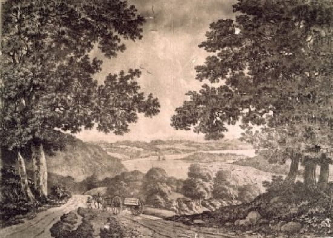 Washington State Landscape by unknown artist Canvas Art - (24 x 36)