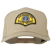 Washington State Patrol Patched Cap - Khaki OSFM