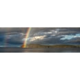 thumbnail image 1 of Washington State-Seabeck Panoramic of rainbow over Hood Canal by Jaynes Gallery (24 x 7), 1 of 1