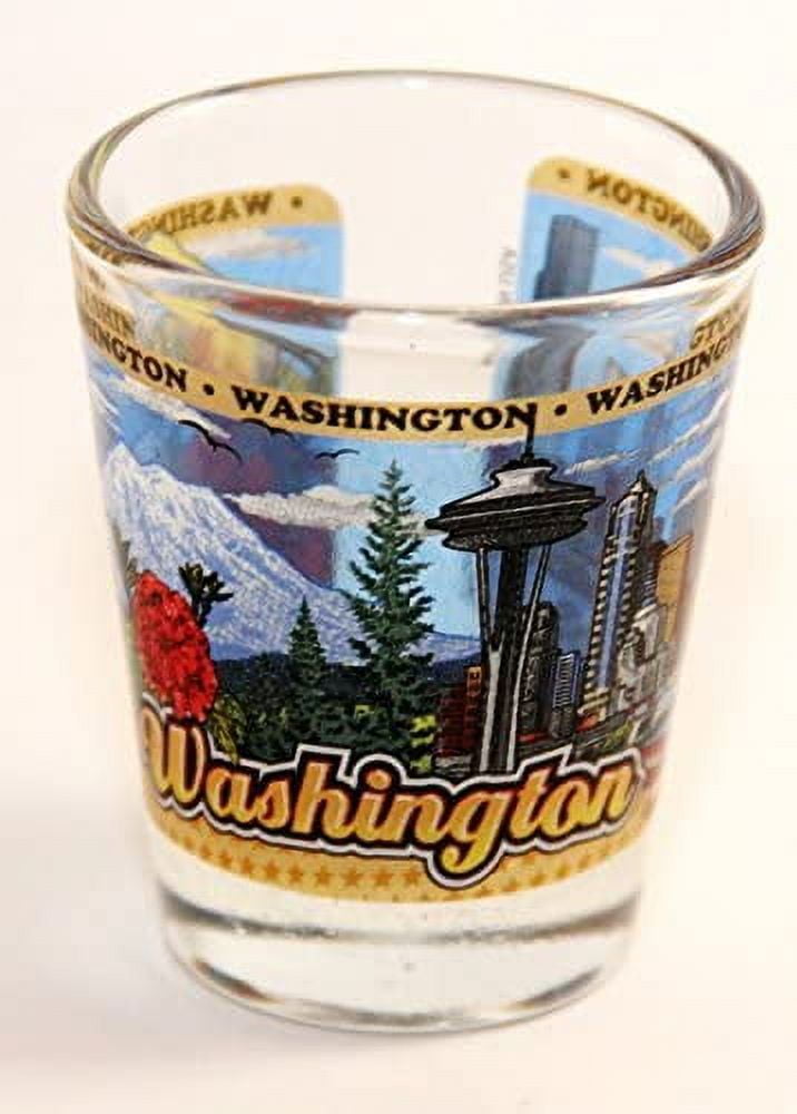 Washington Bigfoot Stainless Steel Shot Glass