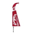 thumbnail image 1 of Washington Stateugars Flag Premium Feather Style, 1 of 1