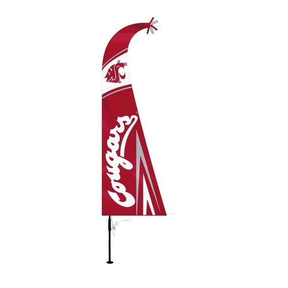 Washington Stateugars Flag Premium Feather Style