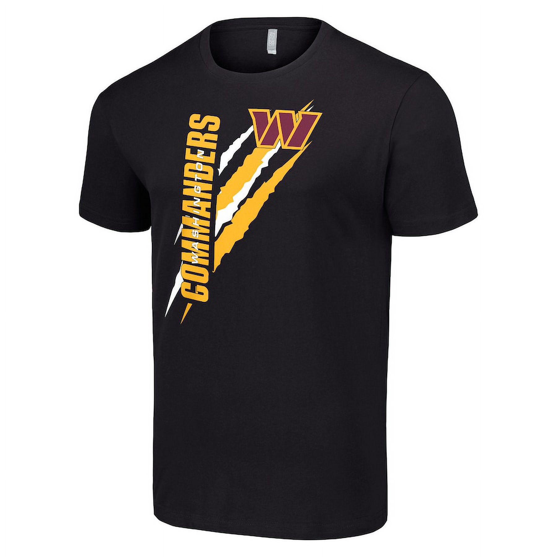 Washington Comanders Scratch Washington Team Commander Football T-Shirt - Color Scratch Design Shirt ...