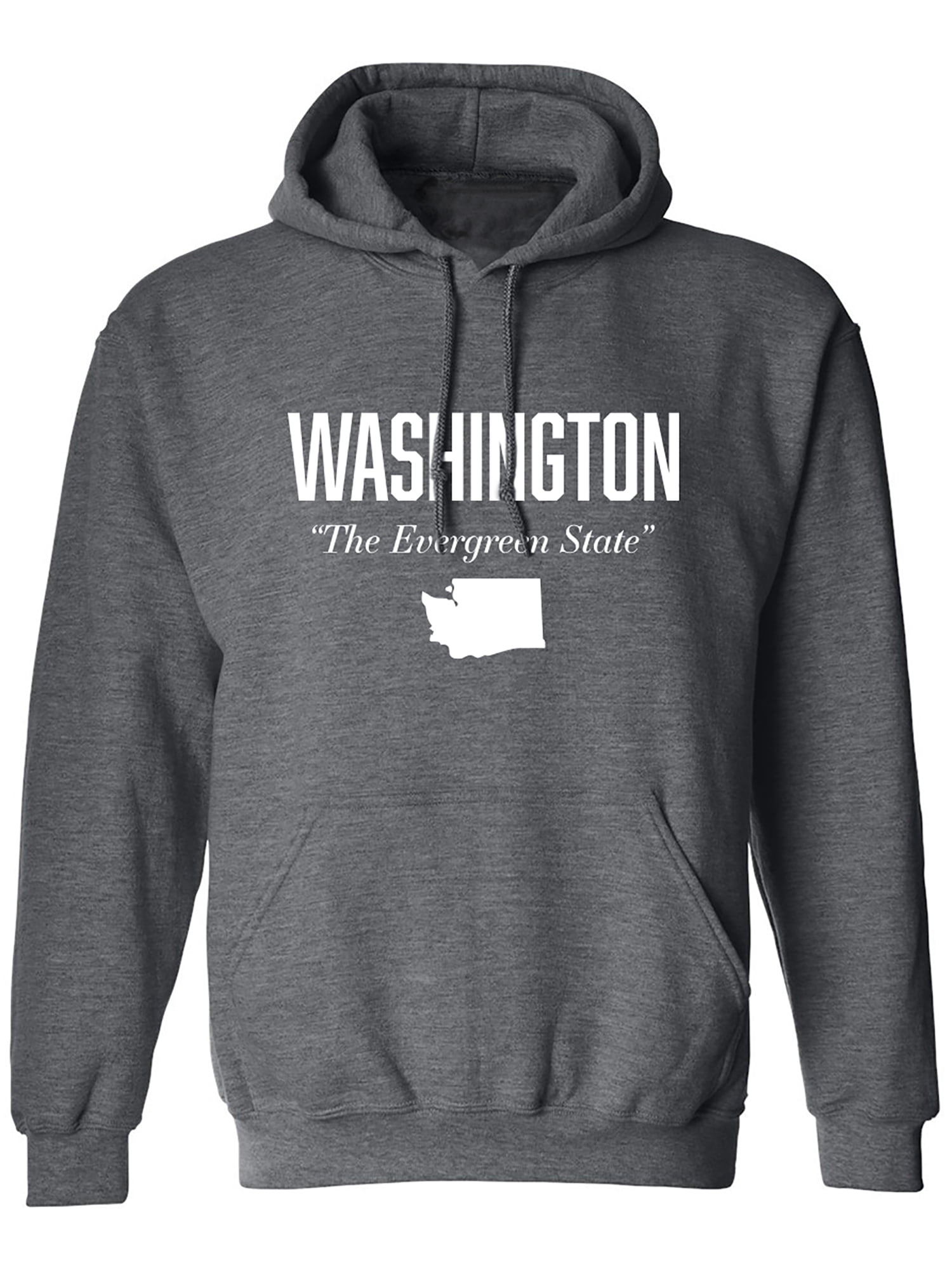 Washington The Evergreen State Adult Hooded Sweatshirt