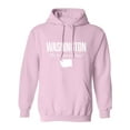 thumbnail image 1 of Washington The Evergreen State Adult Hooded Sweatshirt, 1 of 3