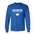 thumbnail image 1 of Washington The Evergreen State Adult Long Sleeve T-shirt, 1 of 3
