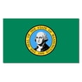 thumbnail image 1 of Washington - United State of America State Flag Vinyl Decal Sticker Car Window Bumper 5 X 3 Inches, 1 of 3