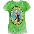 thumbnail image 1 of Washington Vintage Distressed State Flag All Over Womens T Shirt Multi LG, 1 of 2