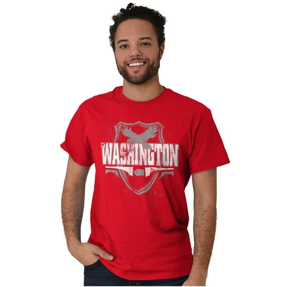Washington WA Pride Gameday Spirit Men's Graphic T Shirt Tees Brisco Brands S